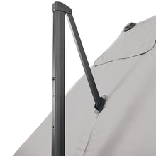 Load image into Gallery viewer, Grey 2.5m Cantilever Parasol with Base for Garden Parasols Living and Home 
