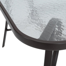 Load image into Gallery viewer, Patio Table Garden Coffee Table Rectangle Dining Table with the Umbrella Stand Hole Garden Dining Table Living and Home 
