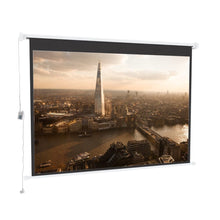 Load image into Gallery viewer, Wall Mount Electric Projector Screen for Home Theater Movie Projector Screens Living and Home 
