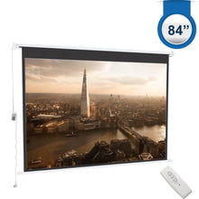 Load image into Gallery viewer, Wall Mount Electric Projector Screen for Home Theater Movie Projector Screens Living and Home 
