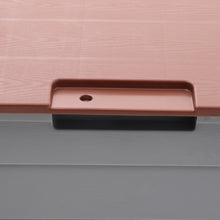 Load image into Gallery viewer, Waterproof Large Plastic Garden Storage Box with Wheels
