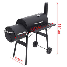 Load image into Gallery viewer, Charcoal BBQ Grill with Offset 2-in-1 Smoker BBQ Grills Living and Home 
