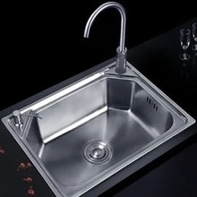 Load image into Gallery viewer, Stainless Steel Kitchen Sink Single Bowl Catering Living and Home Version C 

