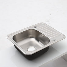 Load image into Gallery viewer, Inset Kitchen Sink Single Bowl Sink with Faucet Aperture Kitchen Sinks Living and Home 
