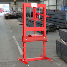 Load image into Gallery viewer, 6 Ton Hydraulic H-Frame Shop Press Adjustable Working Table Workshop Presses Living and Home 
