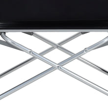 Load image into Gallery viewer, Camping Kitchen Stand Unit Storage Portable Outdoor Black
