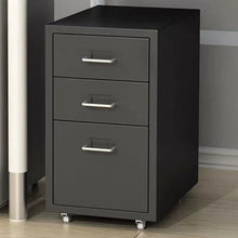 Load image into Gallery viewer, 3/4/6/8Drawers Office Filing Cabinet Metal White Chest Storage Unit Wheels Cabinets Living and Home 
