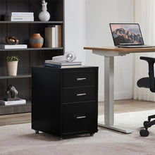 Load image into Gallery viewer, 3/4/6/8Drawers Office Filing Cabinet Metal White Chest Storage Unit Wheels Cabinets Living and Home 
