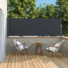 Load image into Gallery viewer, 9ft Length Side Awning Retractable Outdoor Privacy Screen
