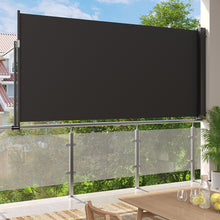 Load image into Gallery viewer, 300cm Outdoor Patio Retractable Side Awning Balcony Sunshade Blind
