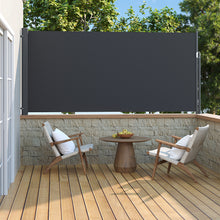 Load image into Gallery viewer, 300cm Outdoor Patio Retractable Side Awning Balcony Sunshade Blind
