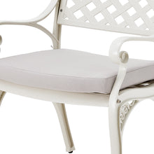 Load image into Gallery viewer, Set of 2 Cast Aluminium Garden Chairs
