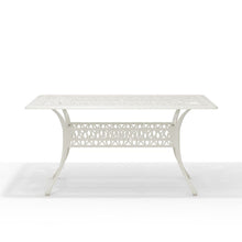 Load image into Gallery viewer, 4/6 Seater Aluminium Garden Dining Set with Parasol Hole Garden Dining Sets Living and Home 
