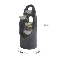 Load image into Gallery viewer, 4-Tier Cascading Garden Water Feature

