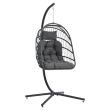 Load image into Gallery viewer, Hanging Chair with Stand and Cushion

