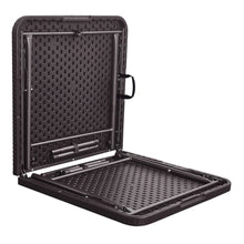Load image into Gallery viewer, 120 CM Folding Table UK -Brown Collapsible Design Portable Tables Foldtable table Living and Home 
