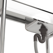 Load image into Gallery viewer, Stainless Steel One Compartment Commercial Sink with Left Drainboard Kitchen Sinks Living and Home 
