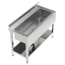 Load image into Gallery viewer, Premium Stainless Steel Deep Sink with Front Surround and Shelf Living and Home 
