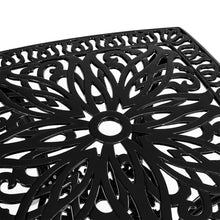 Load image into Gallery viewer, Livingandhome Outdoor Bistro Table and Chair Furniture Set Cast Aluminum, AI1153AI1155
