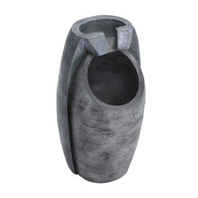 Load image into Gallery viewer, Garden Sanctuary Outdoor Solar-Powered Water Fountain Rockery Decor
