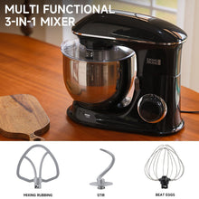 Load image into Gallery viewer, 7-Quart Black Household Stand Mixer Kitchen Appliances Living and Home 
