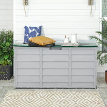 Load image into Gallery viewer, Outdoor Storage Deck Box with Wheels, AI1400
