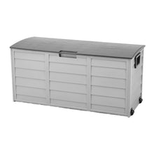 Load image into Gallery viewer, Outdoor Storage Deck Box with Wheels
