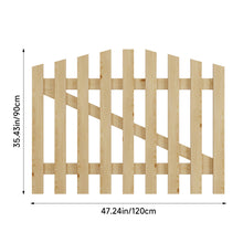 Load image into Gallery viewer, Outdoor Wooden Garden Gate Fence Door
