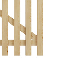Load image into Gallery viewer, 120x120cm Outdoor Wooden Garden Gate Fence Door

