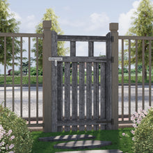 Load image into Gallery viewer, 76x120cm Outdoor Wooden Garden Gate Fence Door
