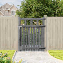 Load image into Gallery viewer, 90x120cm Outdoor Wooden Garden Gate Fence Door
