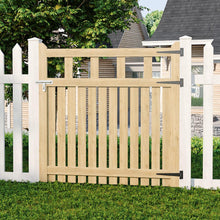 Load image into Gallery viewer, 120x120cm Outdoor Wooden Garden Gate Fence Door
