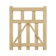 Load image into Gallery viewer, 2.5x3ft Outdoor Wooden Garden Gate Fence Door
