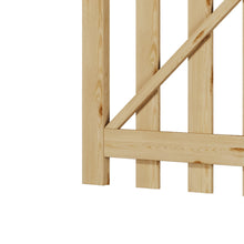 Load image into Gallery viewer, 4x3ft Outdoor Wooden Garden Gate Fence Door
