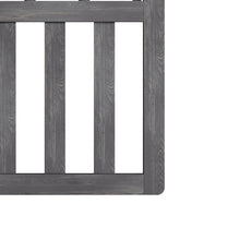 Load image into Gallery viewer, 3 x 3 ft Outdoor Cross Top Wooden Garden Gate Pedestrian Fence Yard Door
