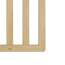 Load image into Gallery viewer, 3 x 4 ft Outdoor Cross Top Wooden Garden Gate Pedestrian Fence Yard Door
