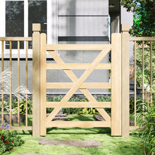 Load image into Gallery viewer, Wooden Garden Gate with Door Latch
