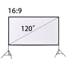 Load image into Gallery viewer, Portable Projector Screen with Tripod Stand
