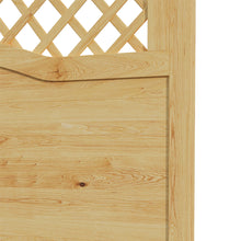 Load image into Gallery viewer, 6x4ft Lattice Top Wooden Garden Fence Panel
