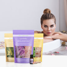 Load image into Gallery viewer, 3 Pcs Bath Epsom Salts with Himalayan Bath Salt Set
