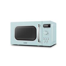 Load image into Gallery viewer, 800W 20L Retro Microwave Oven with LED Display - Pastel Green
