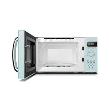 Load image into Gallery viewer, 800W 20L Retro Microwave Oven with LED Display - Pastel Green
