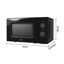 Load image into Gallery viewer, 700W 20L Countertop Microwave Oven with Dual Knob
