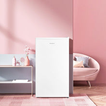 Load image into Gallery viewer, 93L Muti-layer Fridge with 3 Removable Glass Shelf, Cooler Box, Reversible Door Hinge
