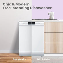 Load image into Gallery viewer, Cloud Wash Freestanding Dishwasher with 12 place settings-FD1201P-W
