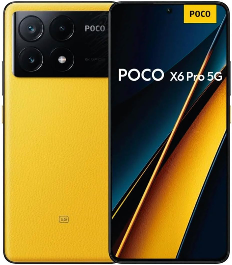 POCO X6 Pro 5G Yellow 12 GB + 512 GB