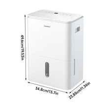 Load image into Gallery viewer, Dry 20L/DAY Dehumidifier for Home with 3L Water Tank
