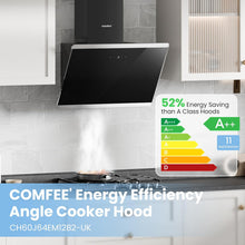 Load image into Gallery viewer, 60CM Wall-mounted 3-Speed Angled Cooker Hood with Touch Screen
