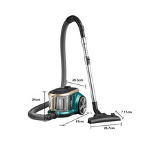 Load image into Gallery viewer, 800W Bagless Canister Vacuum Cleaner with Cyclone System &amp; 2.2L Dust Container
