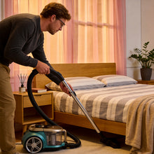 Load image into Gallery viewer, 800W Bagless Canister Vacuum Cleaner with Cyclone System &amp; 2.2L Dust Container
